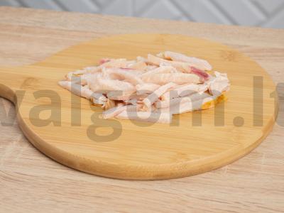 Soba su rūkyta vištiena ir terijakio padažu Žingsnis 1