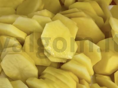 Dauphiné bulvės. Žingsnis 1