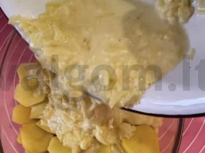 Dauphiné bulvės. Žingsnis 4