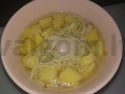 Mano vaikystės sriuba pagrindine nuotrauka