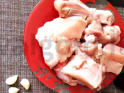 Vištiena sojų padažo marinate su medumi orkaitėje Žingsnis 1
