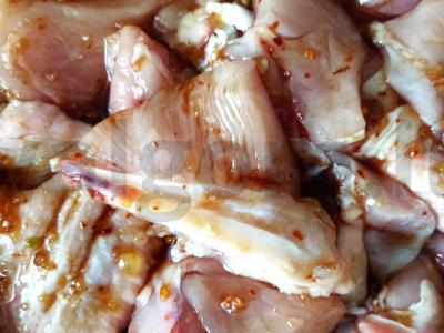 Vištiena sojų padažo marinate su medumi orkaitėje Žingsnis 3