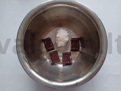 Keto vafliai su migdolų miltais Žingsnis 1