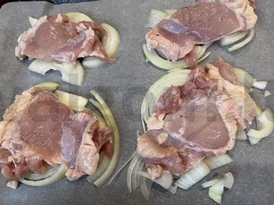 Kepta vištiena Žingsnis 1