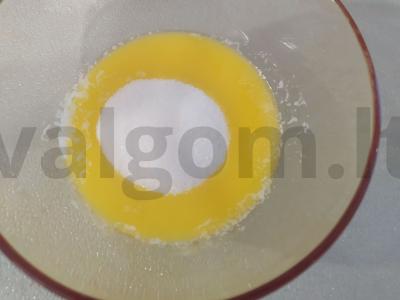 Traškūs avižiniai sausainiai Žingsnis 2