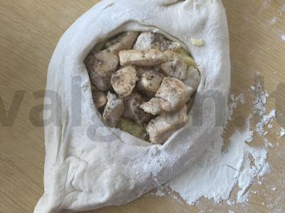 Valtys su mėsa Žingsnis 5