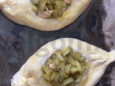 Valtys su mėsa Žingsnis 6