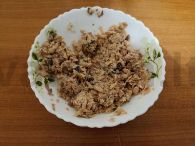 Salotos su rausvąja lašiša Žingsnis 2