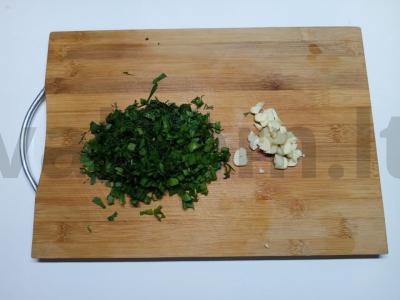 Šventinis česnakinis ratatouille Žingsnis 3