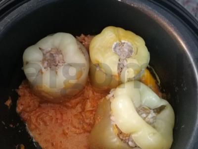 Įdarytos paprikos Žingsnis 3