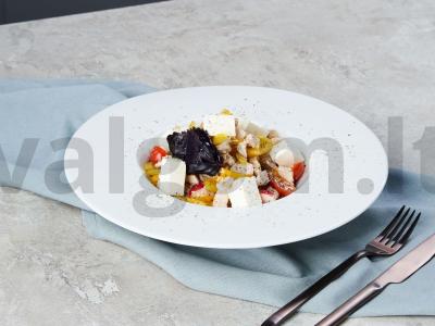 Salotos su vištiena ir fetos sūriu pagrindine nuotrauka