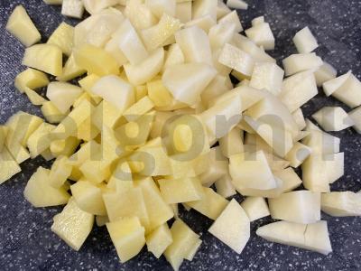 Žuvies sriuba su menke, daržovėmis ir sorų kruopomis Žingsnis 2