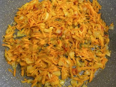 Žuvies sriuba su menke, daržovėmis ir sorų kruopomis Žingsnis 4