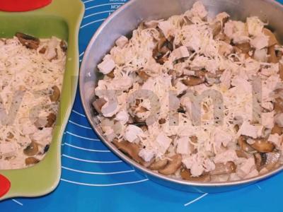 Gausus troškinys su žiediniais kopūstais, grybais ir vištiena Žingsnis 10