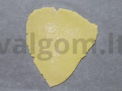 Smėlio imbieriniai sausainiai Žingsnis 3