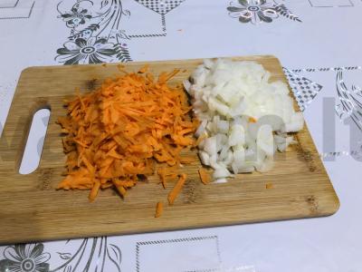 Ožkos kepenėlių pyragas su daržovėmis ir prieskoniais Žingsnis 8