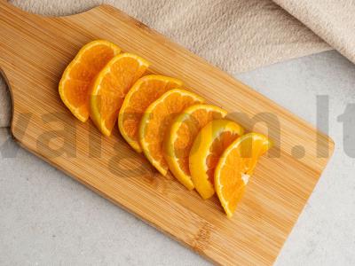 Kalakutiena, kepta su mandarinais Žingsnis 1