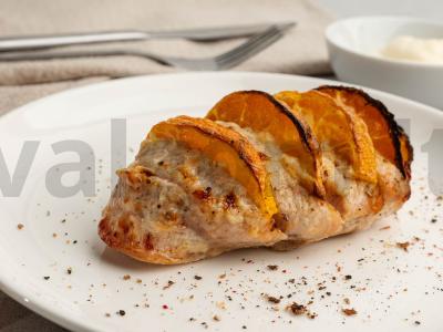 Kalakutiena, kepta su mandarinais Žingsnis 4