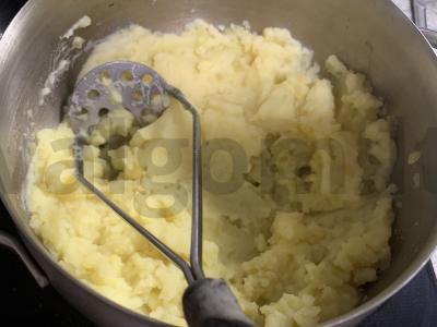 Bulvių košė su jūros gėrybėmis Žingsnis 4
