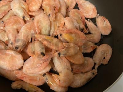 "Mandarinų" krevetės Žingsnis 2