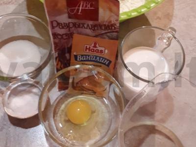 Rosebud sausainiai Žingsnis 1