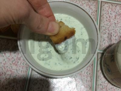 Česnakų padažas "Mėgavimasis" Žingsnis 3