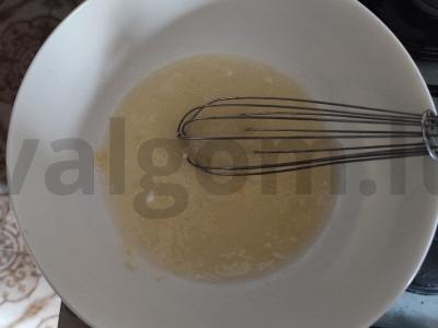 Meringos, skirtos tortams puošti Žingsnis 2