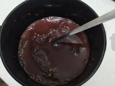 Pieno pudingas su kakava ir cinamonu Žingsnis 3