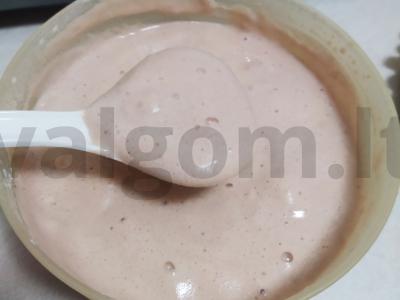 Pieno pudingas su kakava ir cinamonu Žingsnis 5