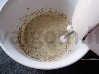 Persikų migdolų pyragas Žingsnis 3