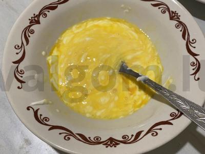 Sūrio plokštainis Žingsnis 1