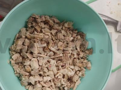 Sočios salotos vyrui. Žingsnis 2