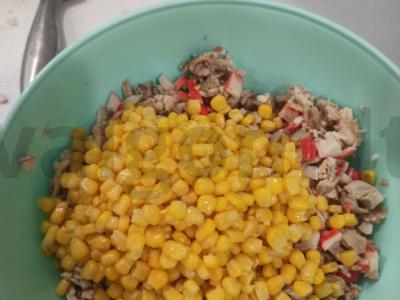 Sočios salotos vyrui. Žingsnis 3