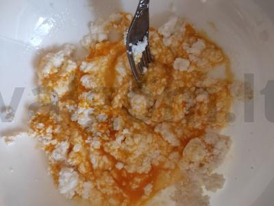 PP sūrio pyragaičiai pusryčiams arba užkandžiams Žingsnis 2