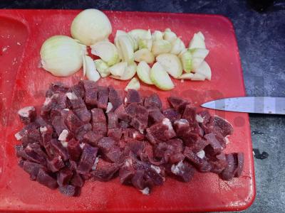 Kepenys su imbieru sojų padaže su grikių soba makaronais Žingsnis 1