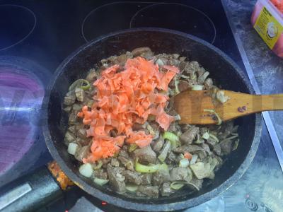 Kepenys su imbieru sojų padaže su grikių soba makaronais Žingsnis 3