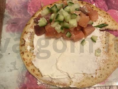 Švelnūs keta ritinėliai Žingsnis 2