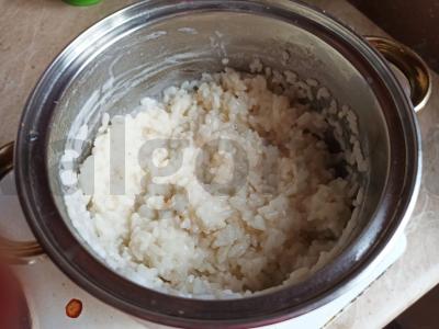 Ryžių košė su kokosų pienu Žingsnis 4