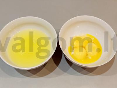 Kefyro pudingas Žingsnis 1