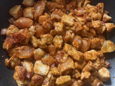 Vištiena su brokoliais Žingsnis 4