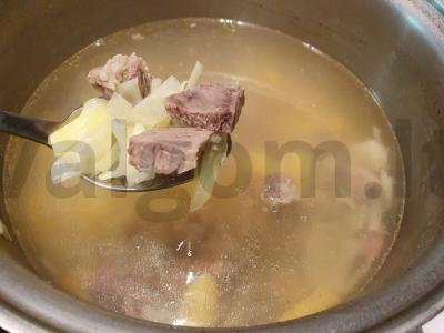 Aromatinių barščių su jautiena virimas Žingsnis 3