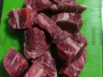 Greita lęšių sriuba su jautiena ir špinatais Žingsnis 1