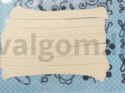 Poleno pyragas Žingsnis 1