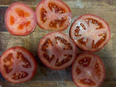 Užkandiniai pomidorai "Snowy tender". Žingsnis 1