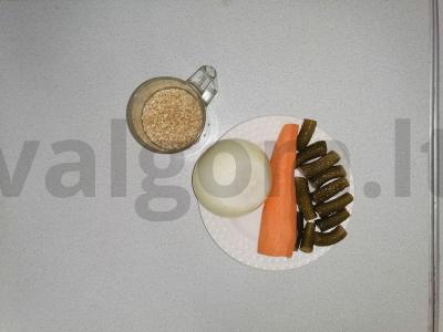 Rassolnik su vištienos sultiniu Žingsnis 1