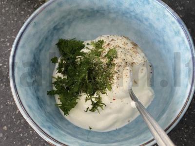 Vištienos suktinukai su džiovintomis slyvomis Žingsnis 2