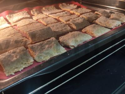 Daugiagrūdžiai sausainiai su kiviais Žingsnis 3