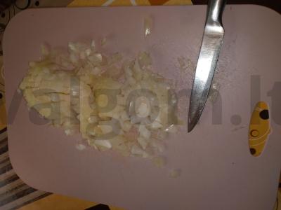 Troškinti kopūstai su kalakutienos įdaru Žingsnis 2