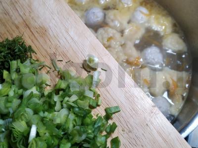 Sriuba su kiaulienos kukuliais ir koldūnais Žingsnis 6