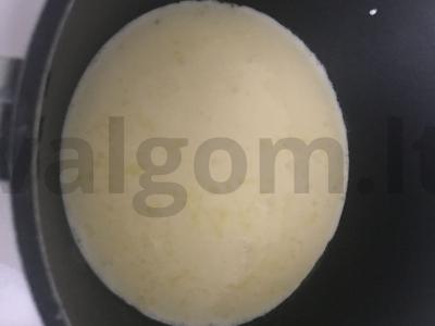 Omletas PP - puikūs pusryčiai svorio metimui Žingsnis 3